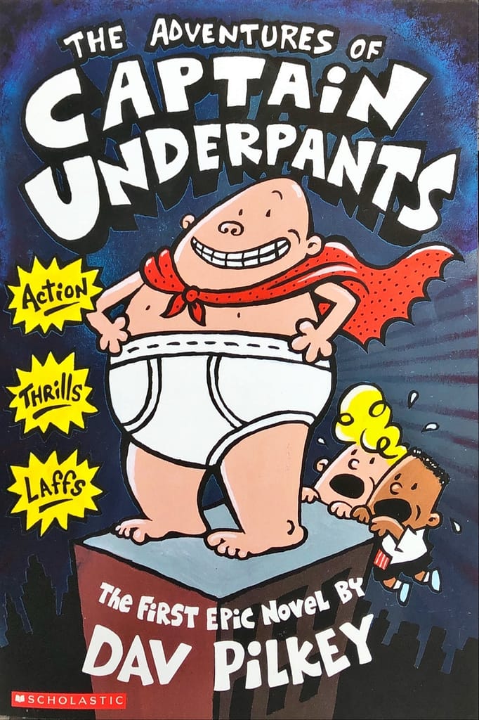 The Adventure of Captain Underpants 챕터북 G4