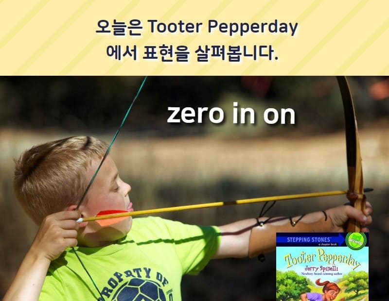 zero in on