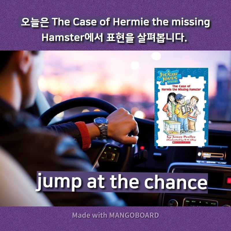 jump at the chance