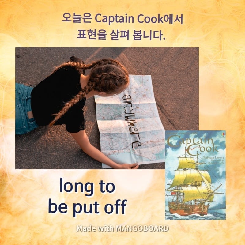 long to, be put off