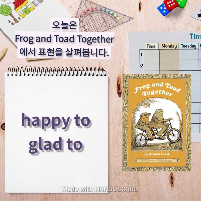 happy to, glad to