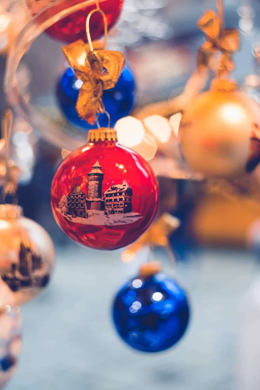 blur bright celebration christmas