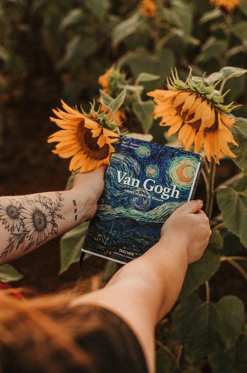 그림책 - Van Gogh and the Sunflowers