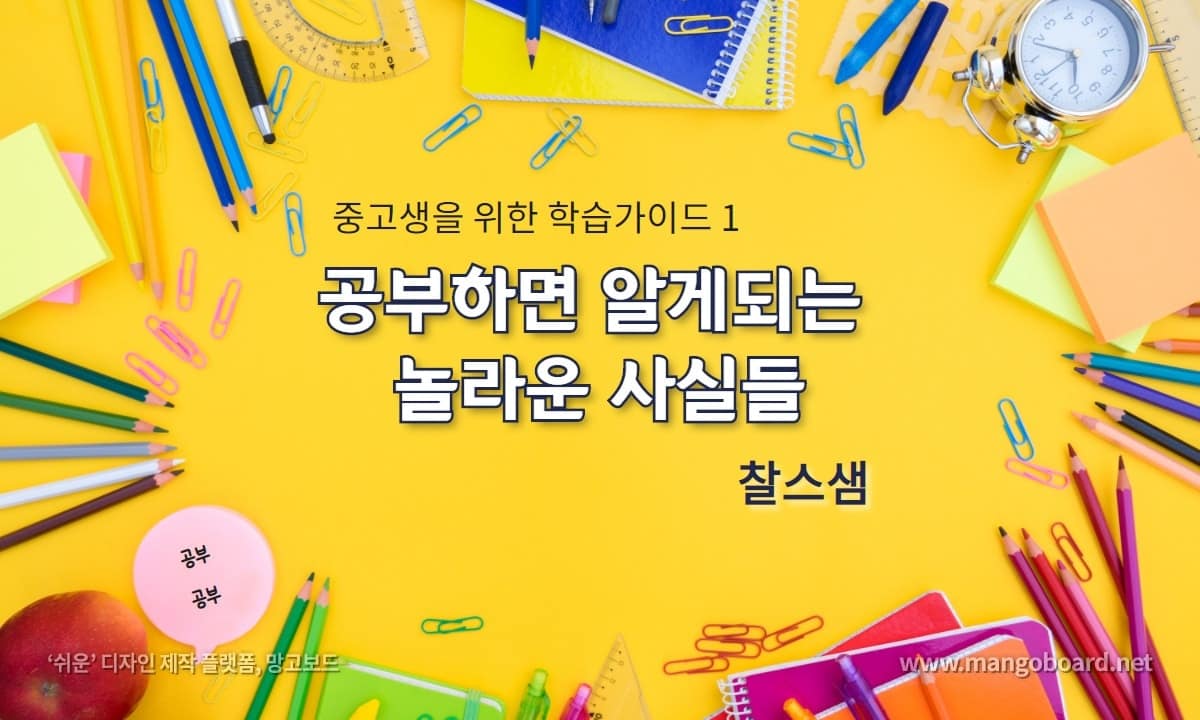 공부하면 알게되는 놀라운 사실들