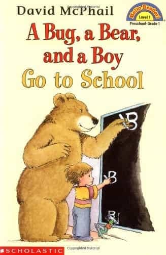 A Bug, a Bear, and a Boy Go to School 초등저학년 기초 영어 원서