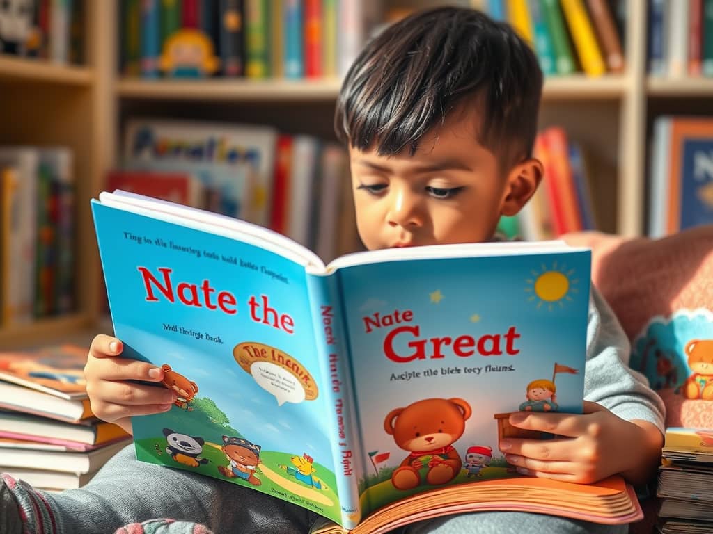 영어원서 읽는 아이 Nate the Great 시리즈
